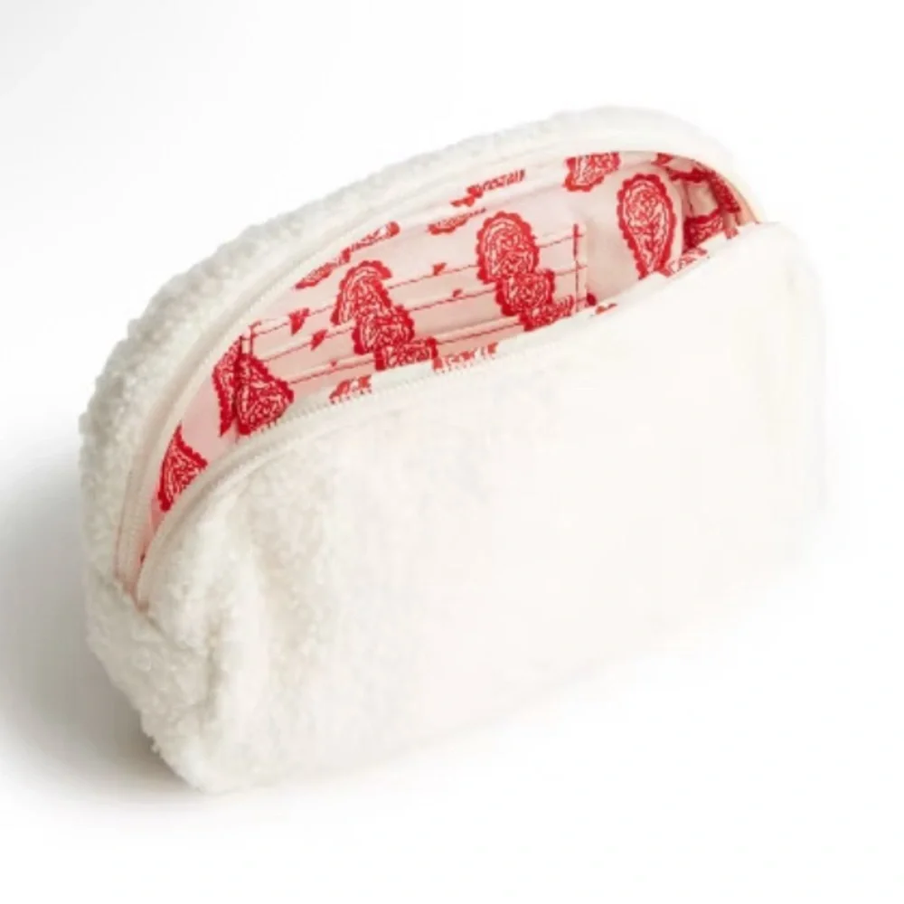 Vera‎ Bradley Women's Antique White Fleece Woodward Small Belt Bag